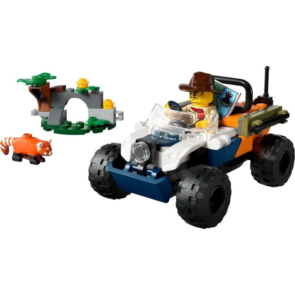 [木木磚家] LEGO 60424 叢林探險家沙灘車喜馬拉雅小貓熊任務-細節圖5
