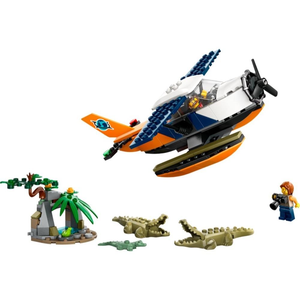 [木木磚家] LEGO 60425 叢林探險家水上飛機-細節圖7