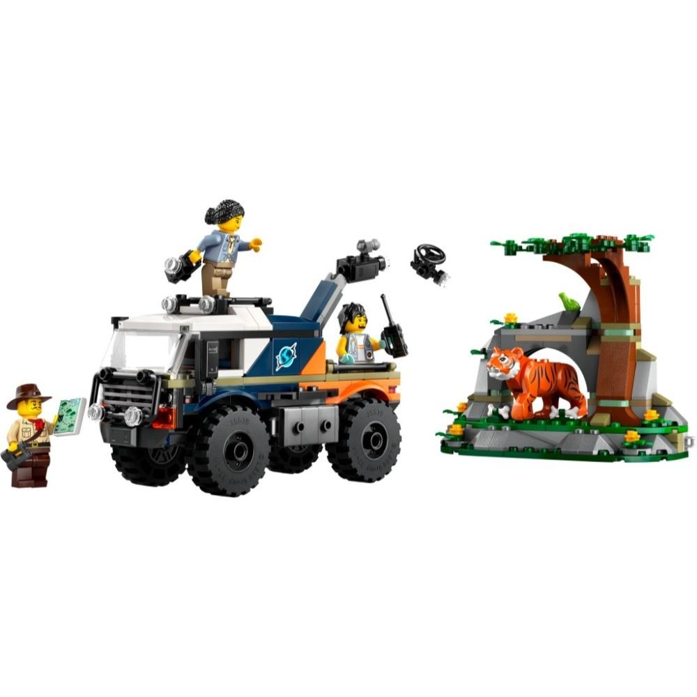 [木木磚家] LEGO 60426 叢林探險家越野卡車-細節圖6