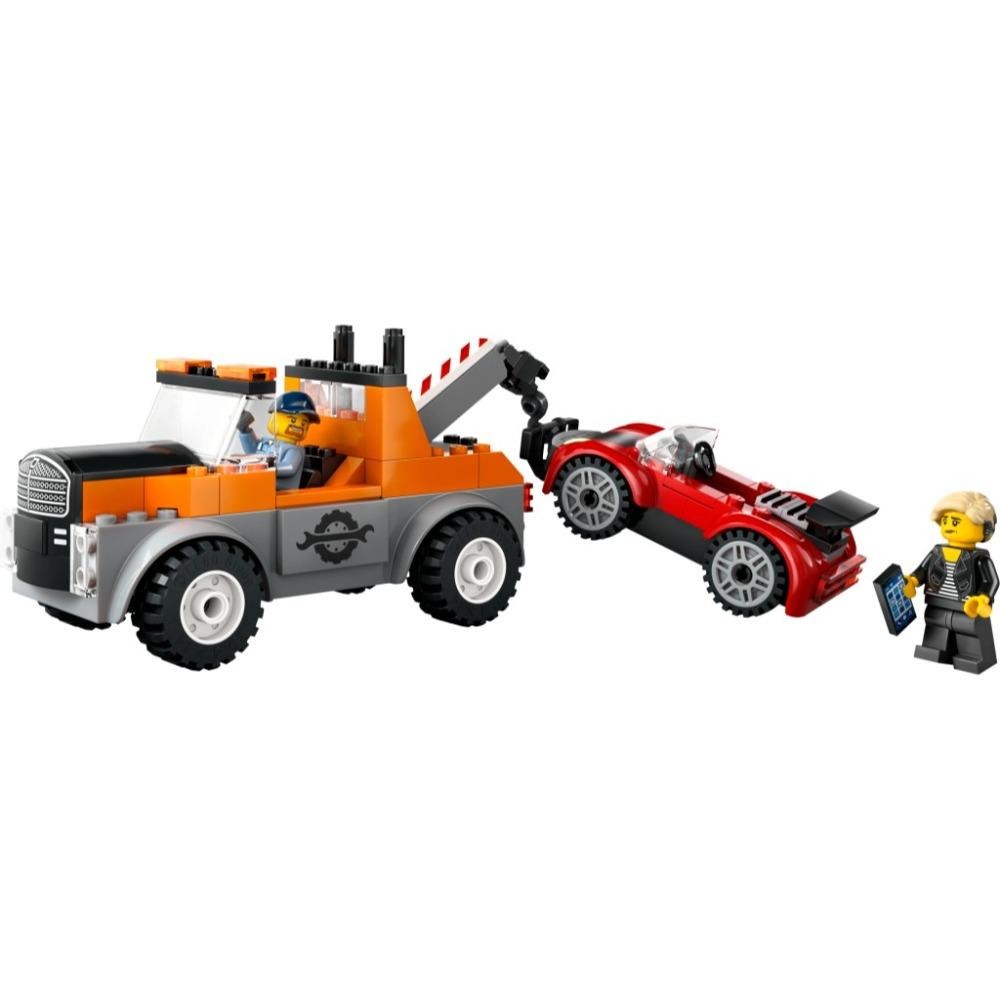 [木木磚家] LEGO 60435拖吊車和跑車維修-細節圖8