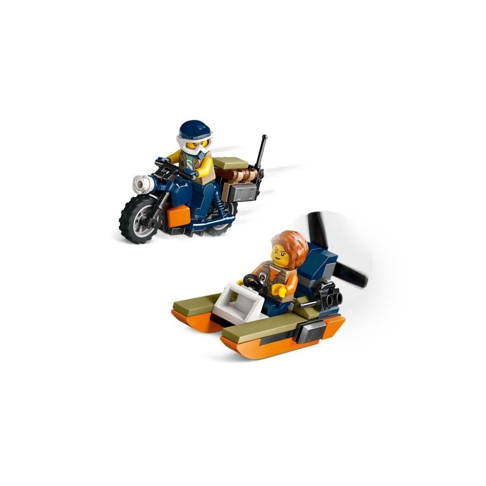 [木木磚家] LEGO 60437 基地營的叢林探險家直升機-細節圖8