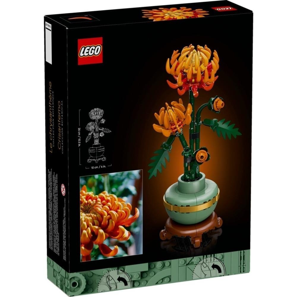 [木木磚家] LEGO 10368 Botanicals-菊花-細節圖5