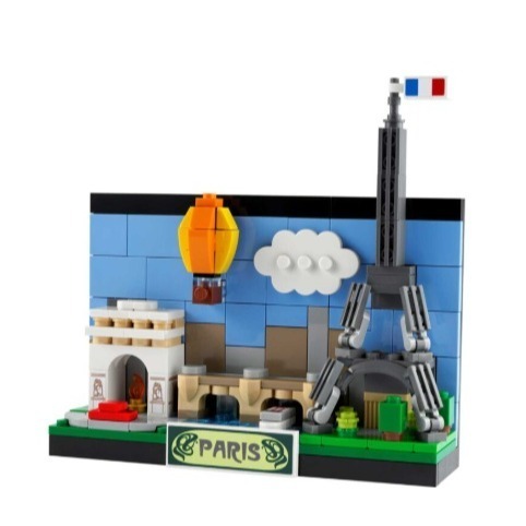《木木磚家》現貨★~ LEGO 40568 巴黎明信片-細節圖2