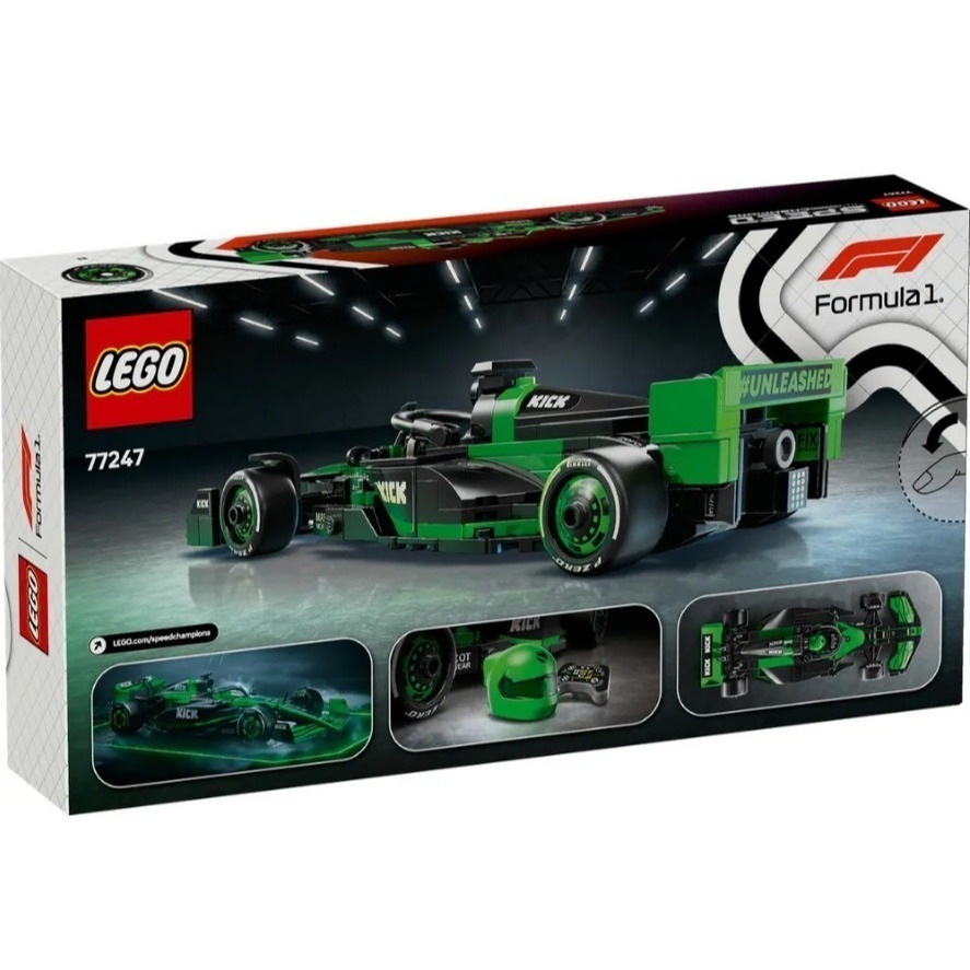《木木磚家》現貨不用等★~ LEGO 77247  KICK Sauber F1® Team C44 賽車-細節圖4