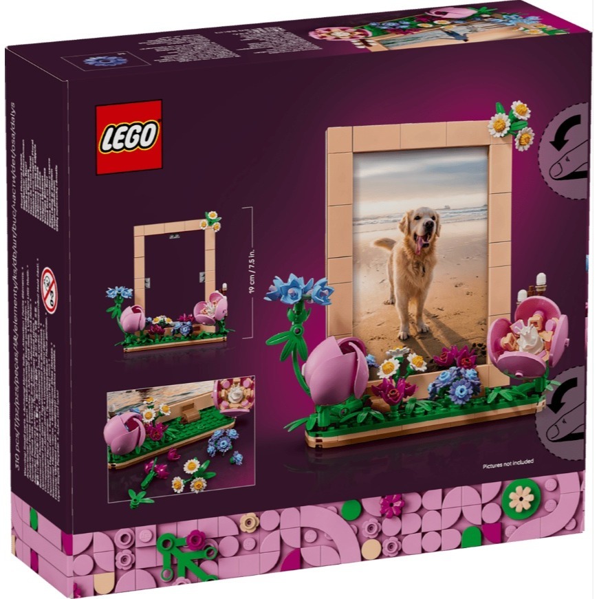 《木木磚家》現貨★~LEGO 40916 花卉相框-細節圖4
