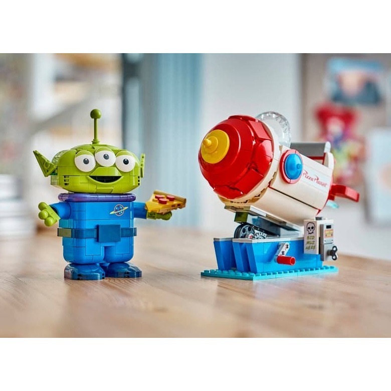 《木木磚家》現貨★~ LEGO 43307 三眼怪和披薩星球火箭-細節圖2