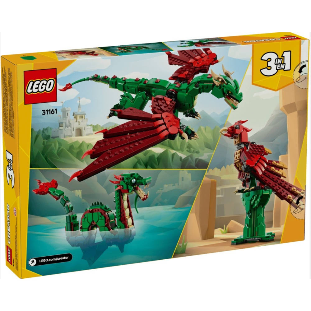《木木磚家》★~現貨~ LEGO 31161 中世紀飛龍-細節圖5