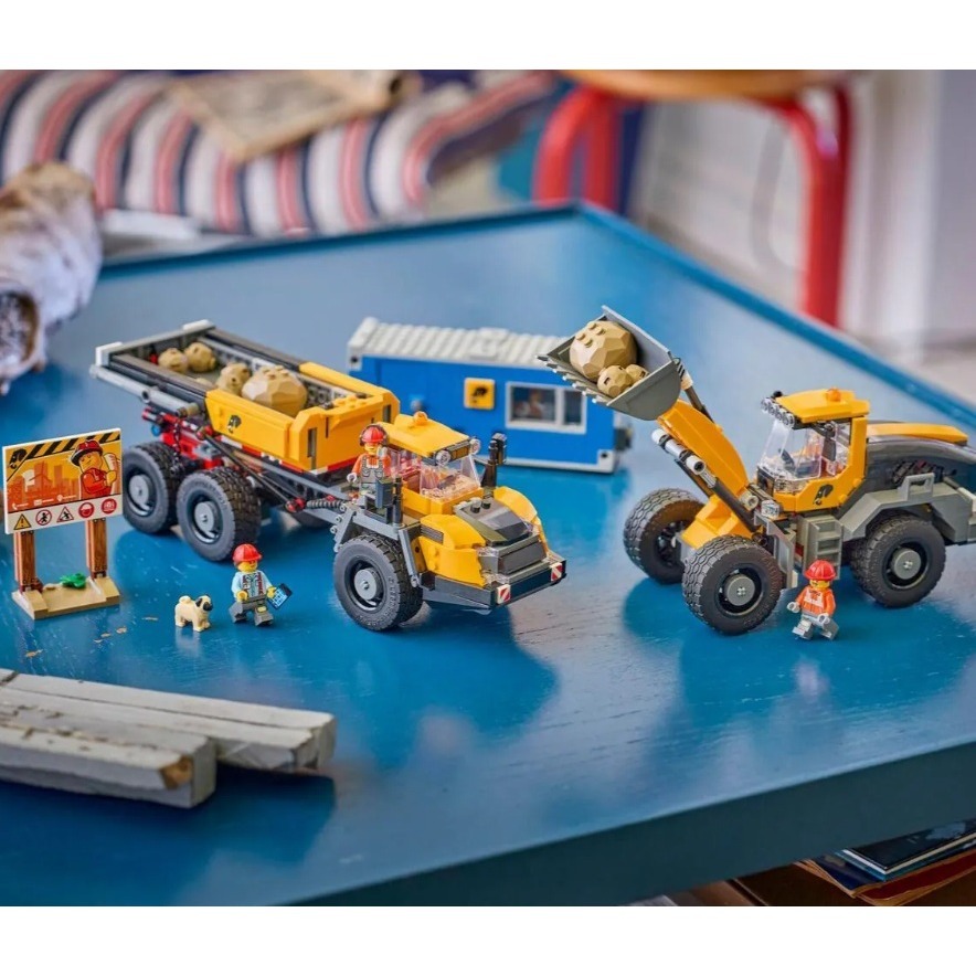 《木木磚家》新品★~ LEGO 60494 傾卸式卡車與前端裝載機-細節圖3