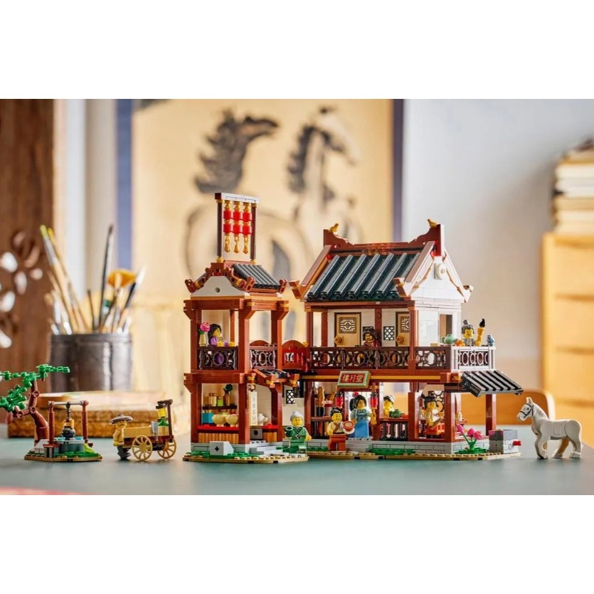 《木木磚家》新品 ★~LEGO 80121 古代賞月客棧-細節圖2