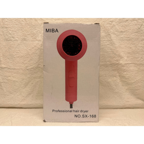 MIBA SX-168 吹風機 攜帶型吹風機 輕巧方便 （粉色）