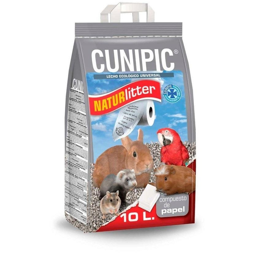 [噗噠選物]原廠進口 CUNIPIC 酷力比 除臭紙粒 4L 10L  45L 小動物用墊料 倉鼠 兔子 天竺鼠 鸚鵡-細節圖2