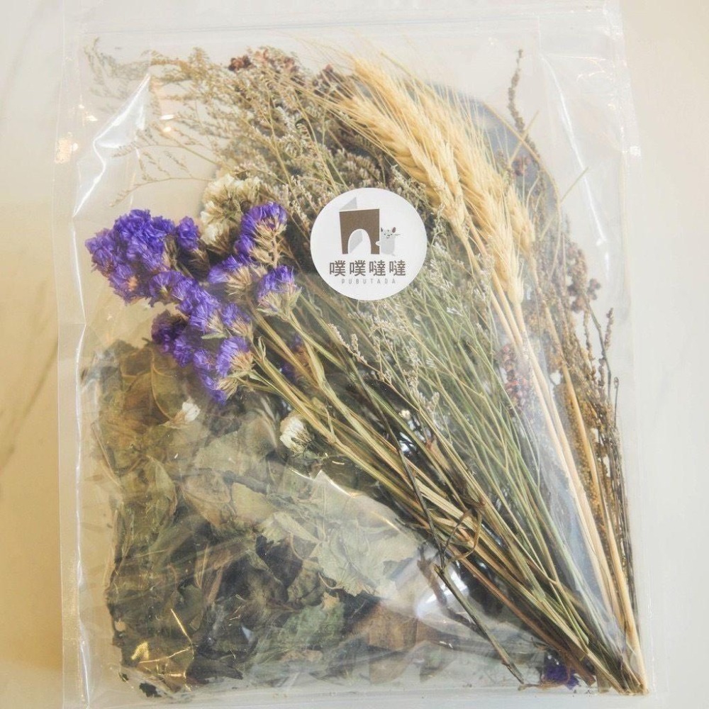 [噗噠]科養豐容造景包✨科養必備✨乾燥花、天然樹葉 高粱穗 小麥穗 倉鼠 黃金鼠 三線鼠 通心粉鼠-細節圖9