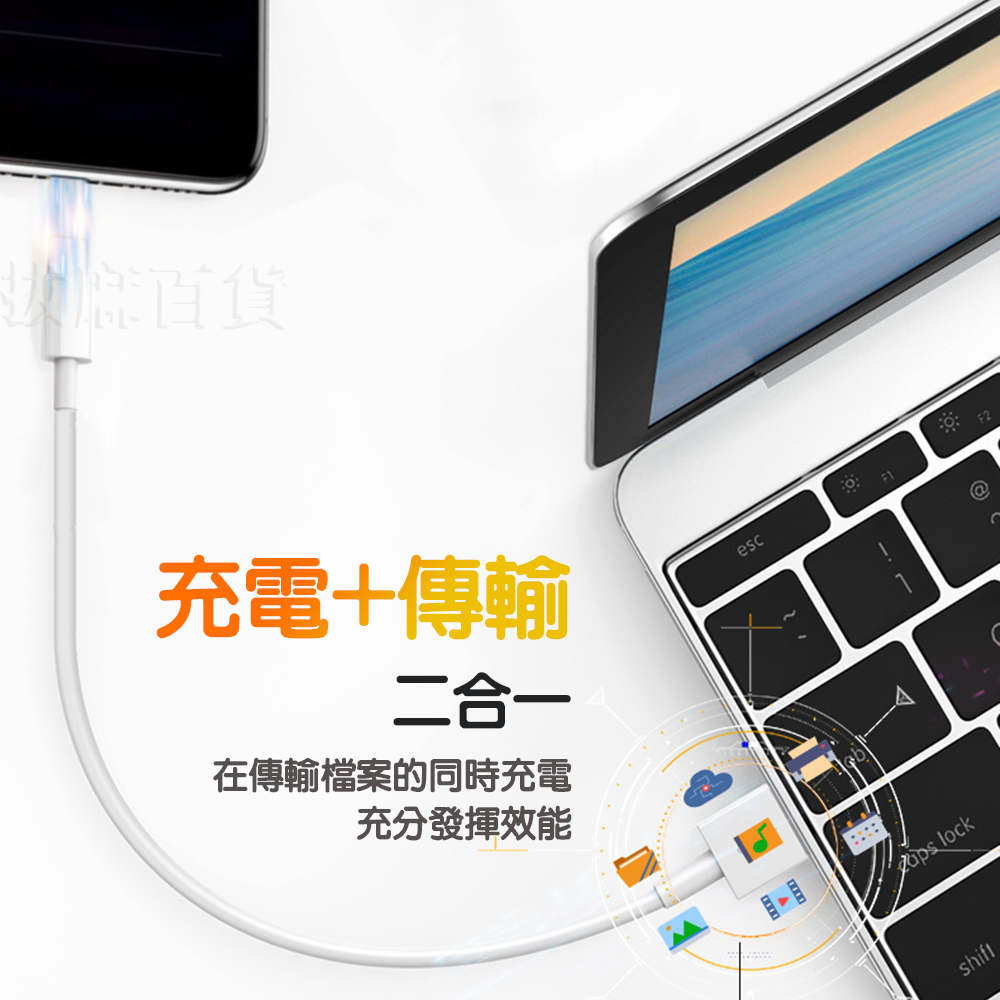 [現貨][台灣出貨]充電線 傳輸線 小米充電線 三星傳輸線 micro TypeC 安卓 蘋果充電線 多兼容-細節圖8