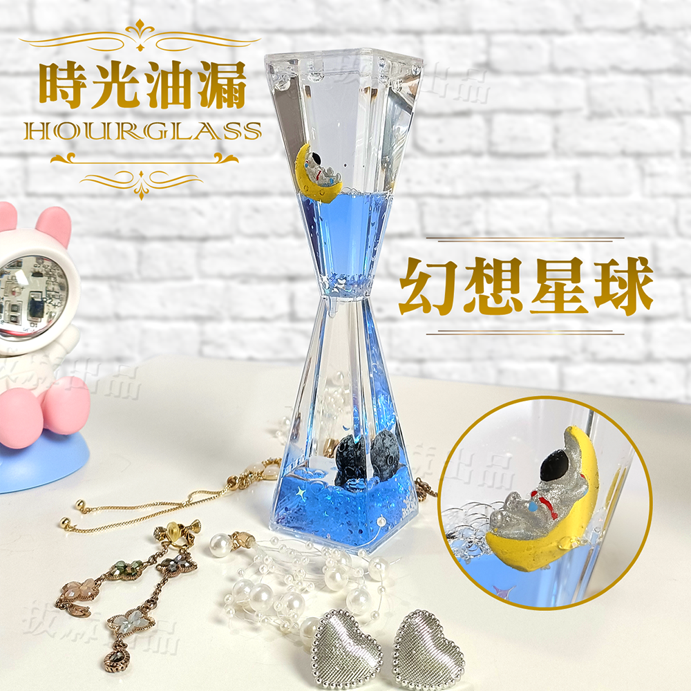 [現貨][台灣出貨]油漏 裝飾 擺飾 生日禮物 交換禮物 桌面擺飾 尾牙 禮品 贈品 太空人 創意造型 裝飾品 壓克力-細節圖9