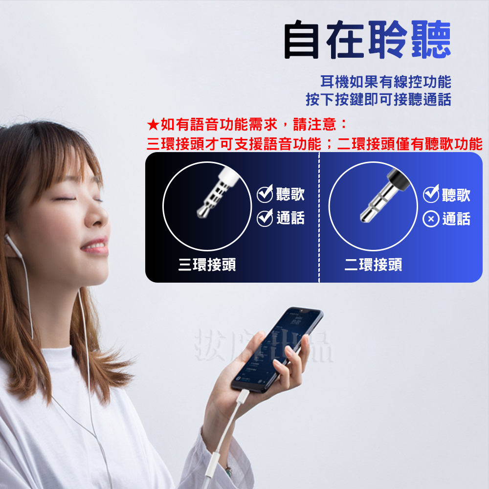 [現貨][台灣出貨]轉接頭 3.5mm TypeC 耳機轉接頭 手機轉接 DAC 線控 接聽 語音 通話 三星 i16-細節圖4
