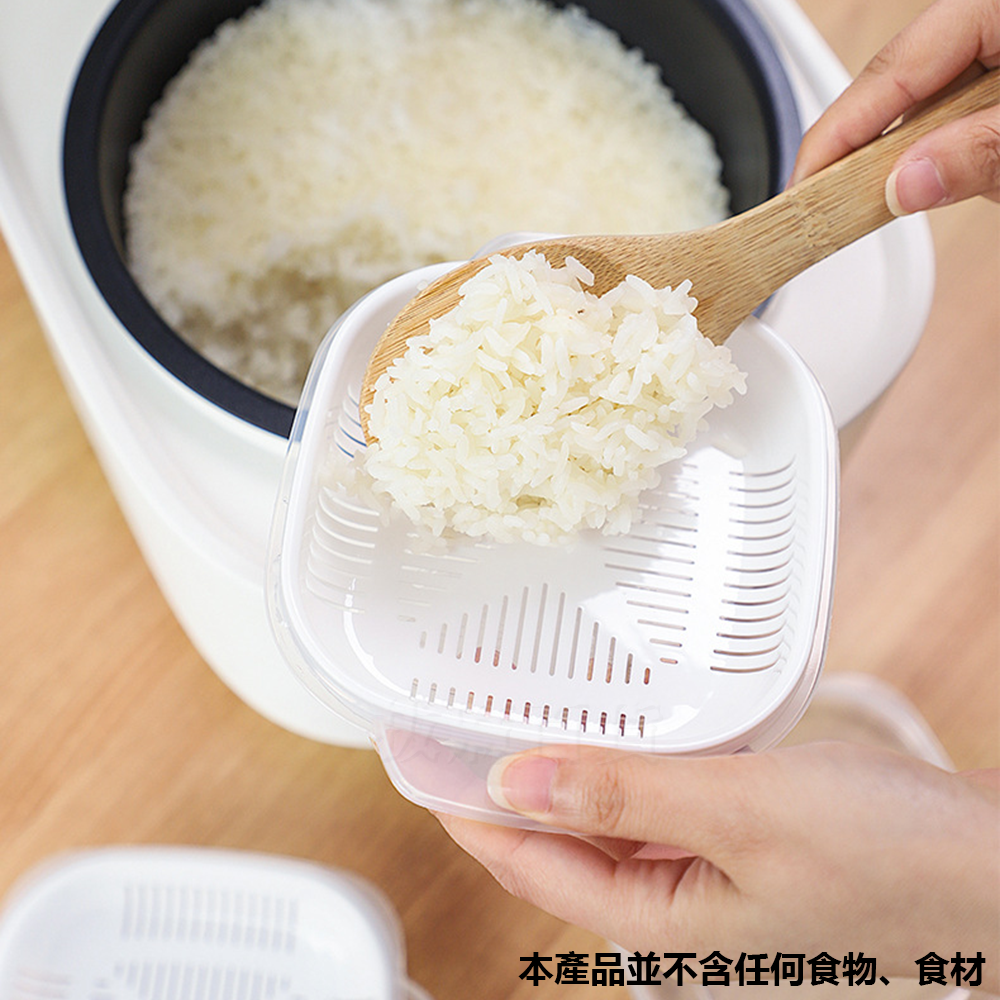 [現貨][台灣出貨]保鮮盒 米飯保鮮盒 冰箱保鮮盒 水果保鮮盒 透明保鮮盒 塑膠保鮮盒 冷藏 食物保存 分裝 冰箱收納-細節圖2