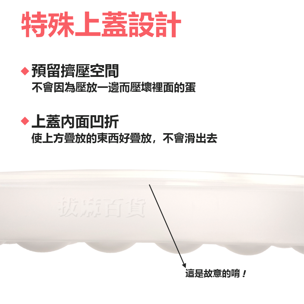 [現貨][台灣出貨]保鮮盒 蛋盒 雞蛋盒 24顆裝 保鮮蛋盒 冰箱保鮮 冷藏 冰箱收納 透明 光亮 乾淨衛生 廚房用品-細節圖3