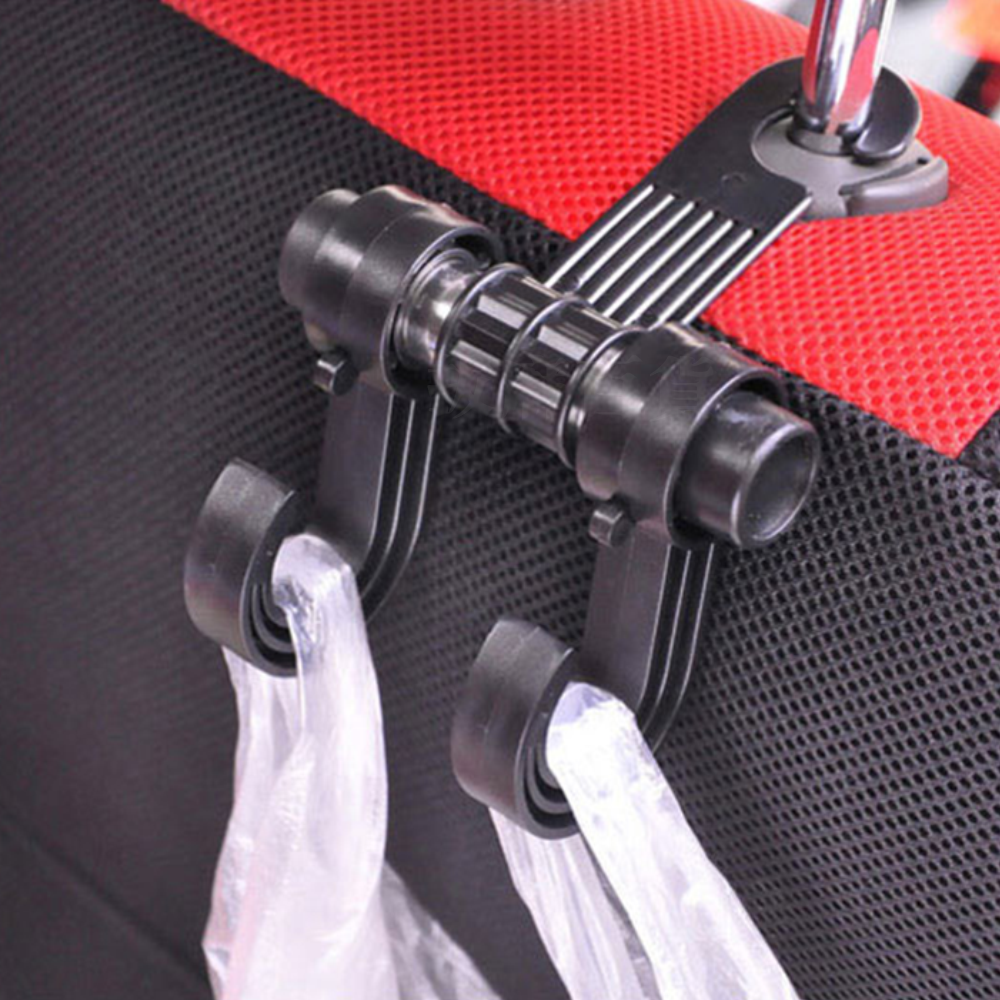 [現貨][台灣出貨]車用掛勾 椅背掛勾 椅背勾 汽車掛勾 掛勾 車後勾 汽車周邊 汽車百貨 360度旋轉 承重5KG-細節圖2