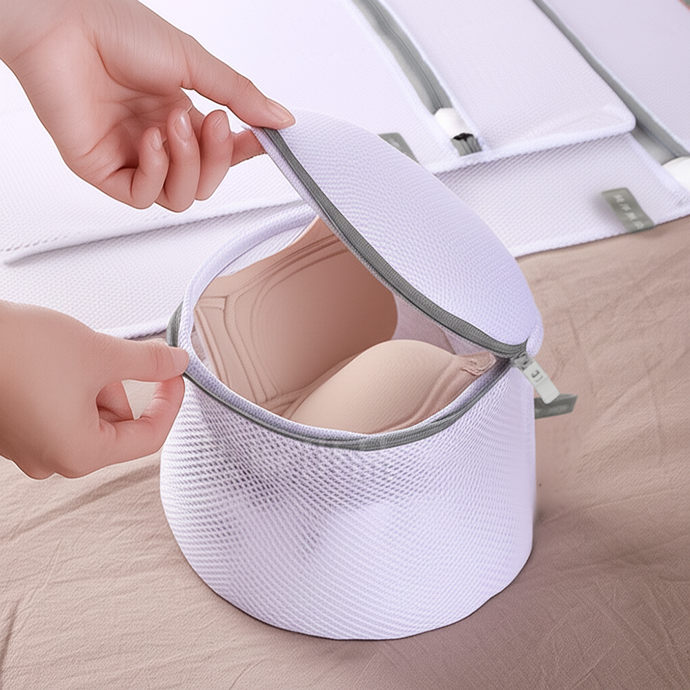 [現貨][台灣出貨]洗衣袋 台灣製造 細網 粗網 加厚 旅行 方形 立體 加厚 圓柱 護洗袋 洗衣網-細節圖4