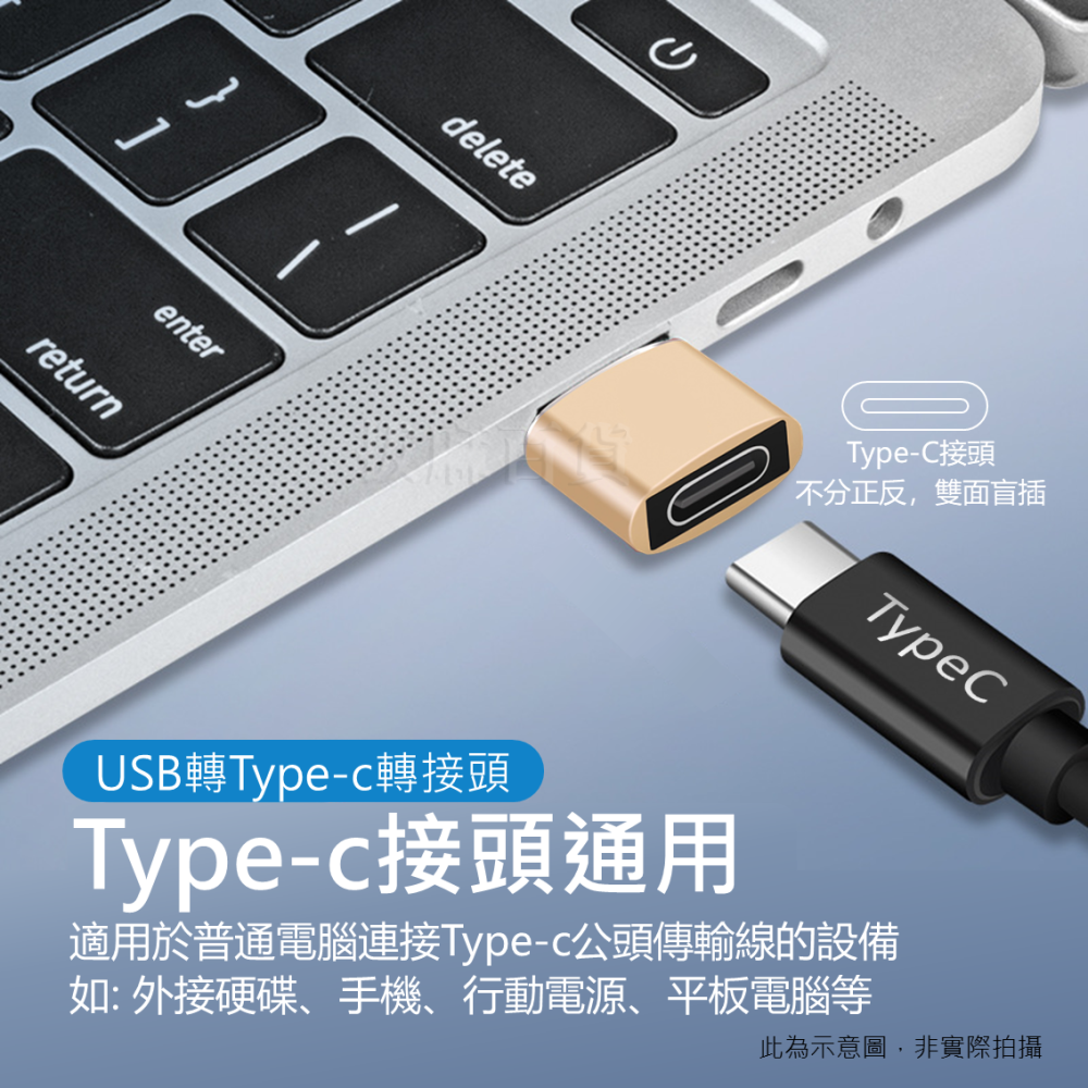 TypeC 轉接頭 PD 閃充 快充 CtoC 轉接 USB 2.0 Type-C 耳機 安卓 傳輸-細節圖2