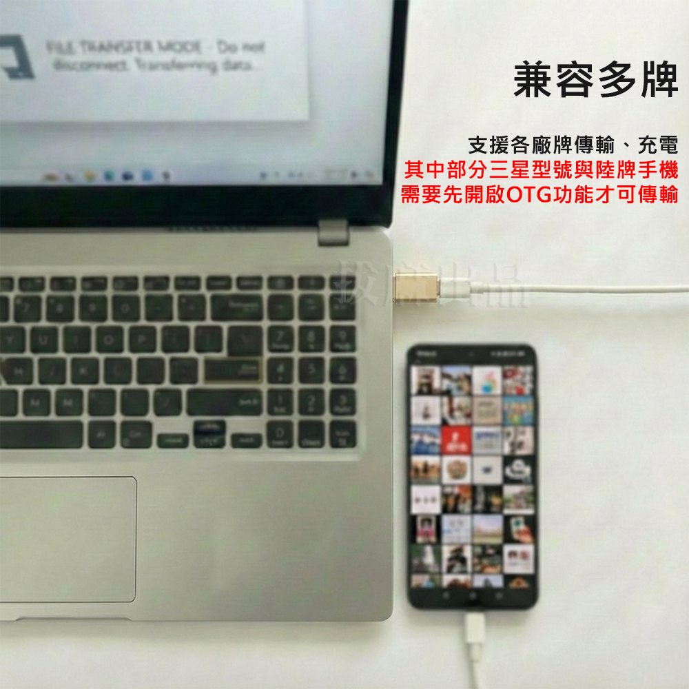 [現貨][台灣出貨]轉接頭 USB3.2 轉接 轉換 TypeC 手機轉接 充電 傳輸 Type-C CtoC 轉換頭-細節圖3