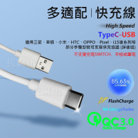[現貨][台灣出貨]快充線 TypeC 三星快充線 充電線 快充 充電 快充短線 USB快充線 QC3 i15 小米