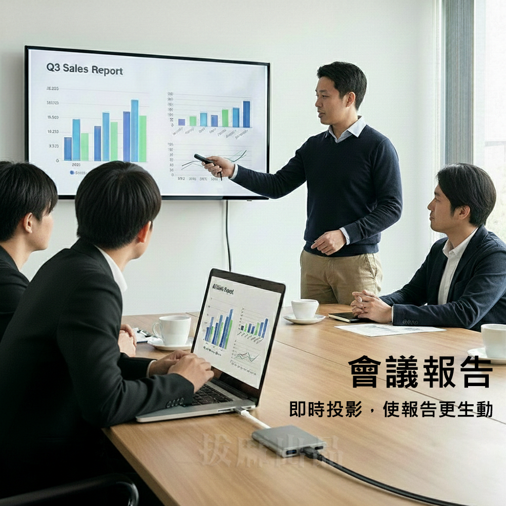 [現貨][台灣出貨]TypeC HDMI 轉接頭 轉換器 轉接線 USB3.0 PD OTG 手機轉電視 影像 視訊轉接-細節圖7