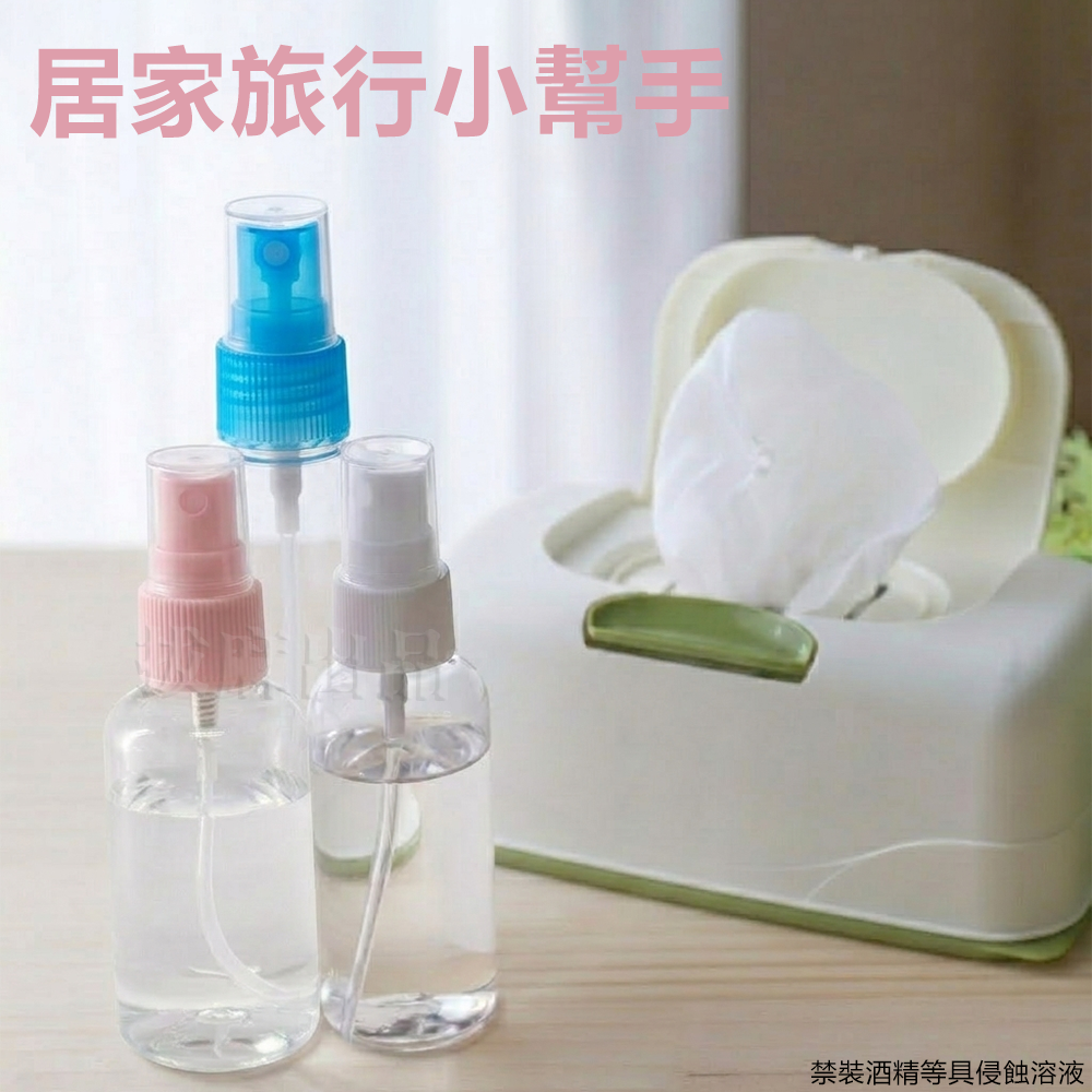 [現貨][台灣出貨]透明 噴瓶 空瓶 旅行 分裝瓶 隨身噴瓶 塑膠噴瓶 化妝水噴瓶 噴霧瓶 旅遊 15ml~100ml-細節圖7