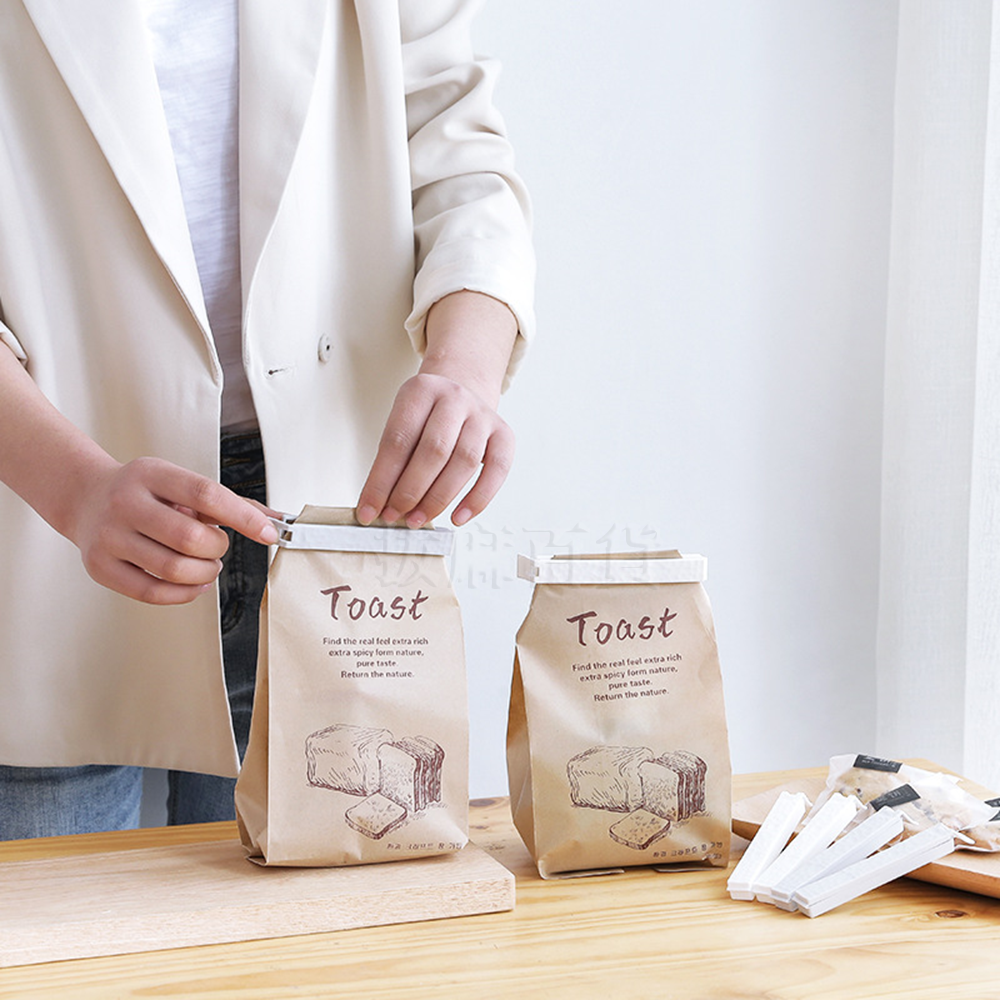 [現貨][台灣出貨]密封夾 封口夾 食物封口 零食收納 食品 防潮 保鮮 質感紋路 希臘風格 簡單壓扣-細節圖5