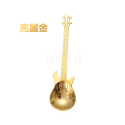 [現貨][台灣出貨]攪拌匙 攪拌勺 甜點勺 咖啡匙 勺子 湯匙 小匙 不銹鋼 不鏽鋼 吉他造型 下午茶 甜點 餐具-規格圖6