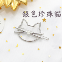 [現貨][台灣出貨]髮夾 髮飾 造型髮夾 造型髮飾 瀏海夾 頭髮裝飾 日系 韓系 少女心 小貓 造型 邊夾-規格圖7