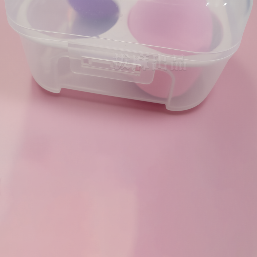 [現貨][台灣出貨]美妝蛋 收納盒 粉撲收納 彩妝蛋 整理盒 化妝 上妝 化妝品 化妝蛋 收納 化妝用品-細節圖3