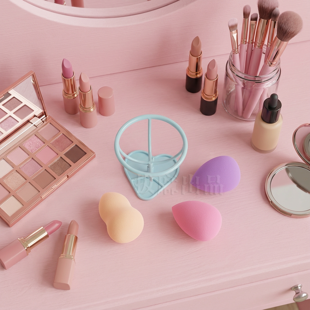 [現貨][台灣出貨]美妝蛋 收納架 彩妝蛋 收納 彩妝 美妝用品 彩妝用具 美妝蛋 彩妝蛋 化妝蛋 收納用品 美妝-細節圖5