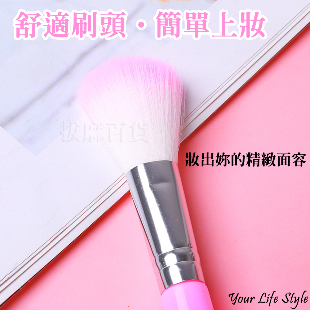 [現貨][台灣出貨]粉底刷 化妝刷 腮紅刷 化妝 上妝 粉底 美妝 刷具 軟毛 化妝刷具 美容工具 上妝器具-細節圖3
