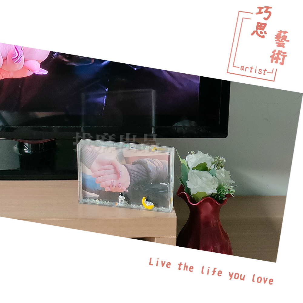 [現貨][台灣出貨]相框 擺飾 裝飾品 紀念品 生日禮物 交換禮物 情人節禮物 尾牙 禮物 禮品 贈品 造型 壓克力-細節圖4