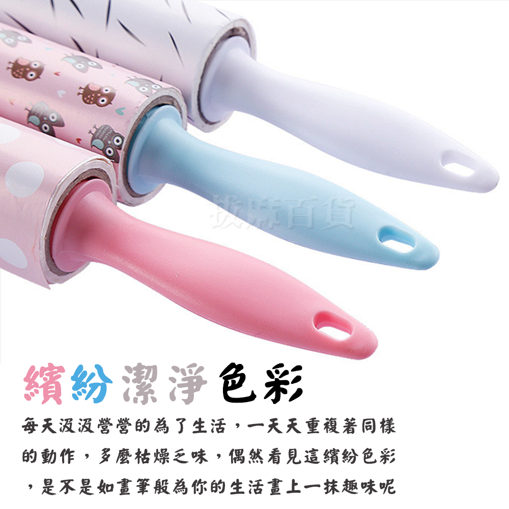 [現貨][台灣出貨]黏毛器 黏毛 滾輪 除塵器 迷你 可撕式 黏毛滾筒 地毯除毛 衣服除塵 掃除用具-細節圖5