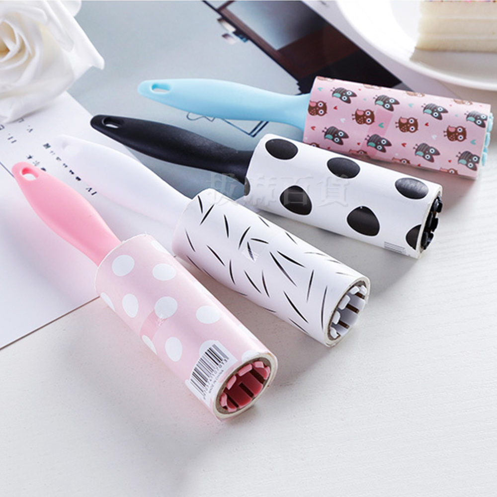 [現貨][台灣出貨]黏毛器 黏毛 滾輪 除塵器 迷你 可撕式 黏毛滾筒 地毯除毛 衣服除塵 掃除用具-細節圖6