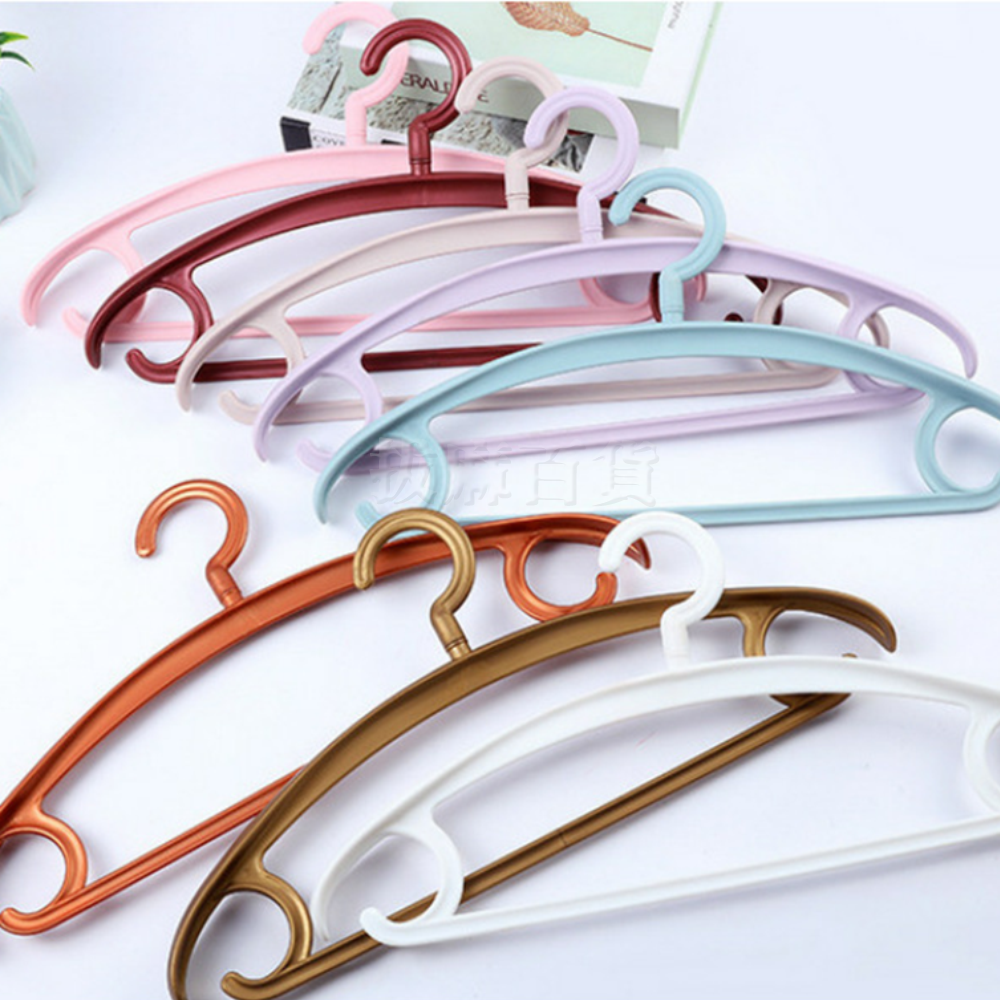 [現貨][台灣出貨]衣架 曬衣架 晾衣架 曬衣 寬肩 西裝 冬天衣架 無痕 日常用品 掛勾可360度旋轉-細節圖7