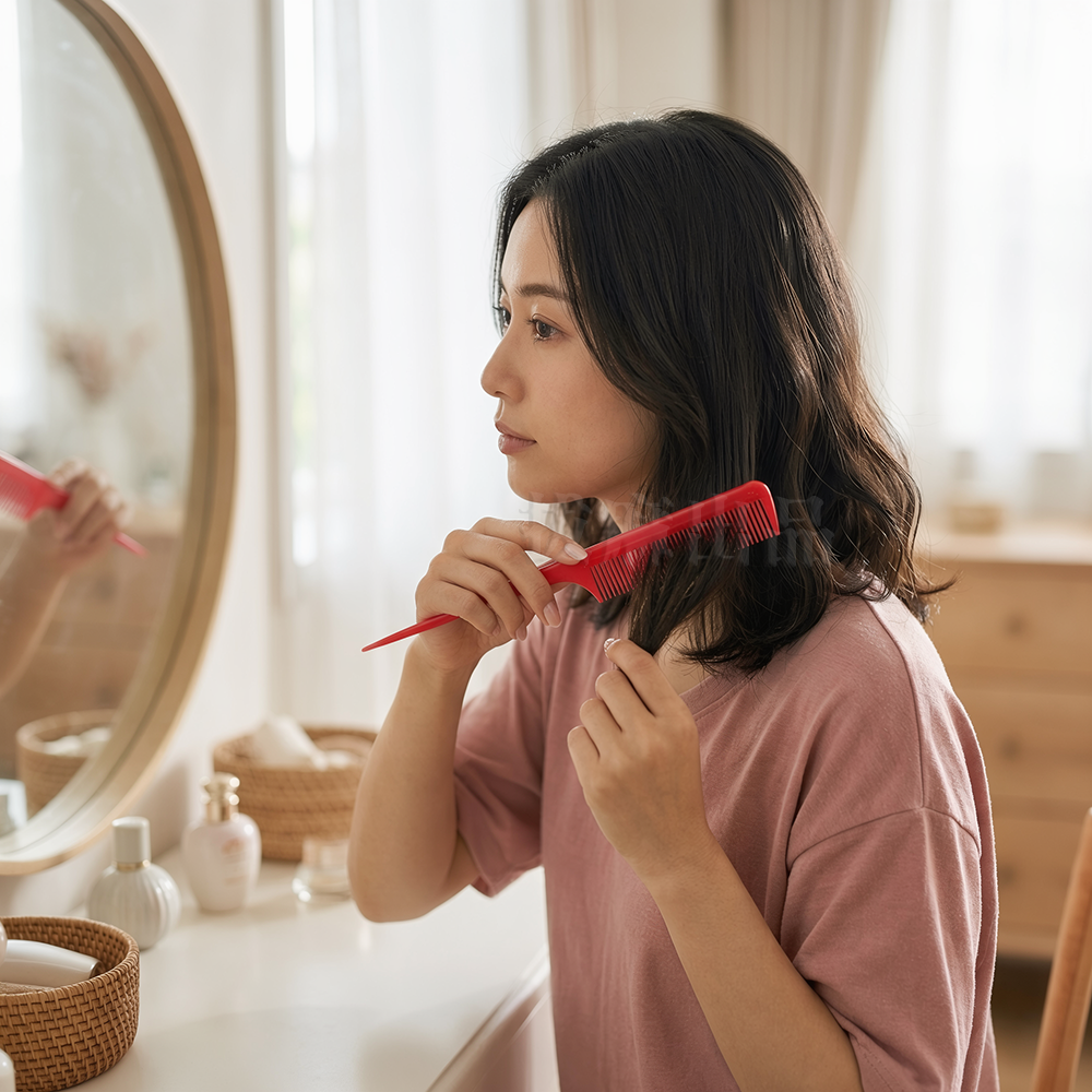 [現貨][台灣出貨]穿髮棒 編髮棒 盤髮器 穿髮針 綁髮器 紮髮器 編髮 梳子 盤髮 妝髮工具-細節圖7