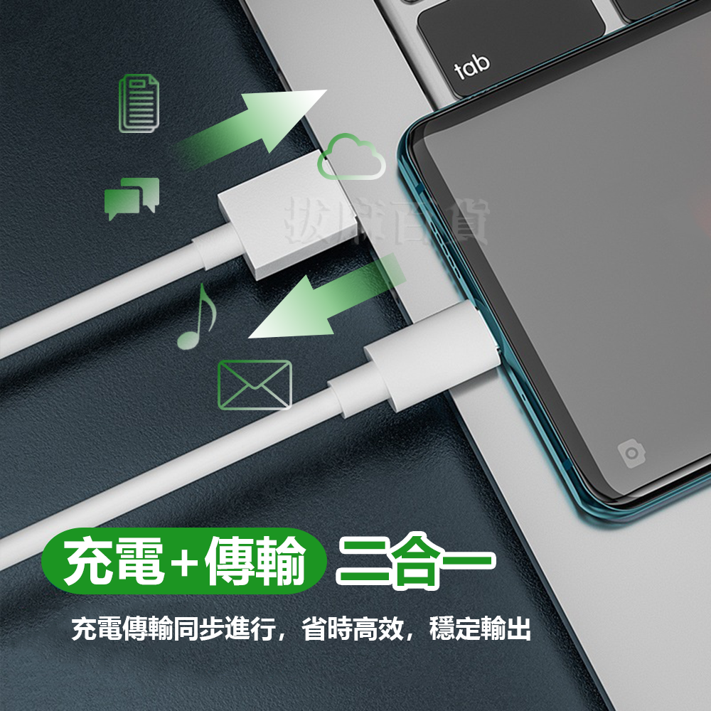 [現貨][台灣出貨]VOOC OPPO 充電線 閃充線 快充線 閃充 快充 20W 4A 傳輸線 低溫低壓 大電流-細節圖8