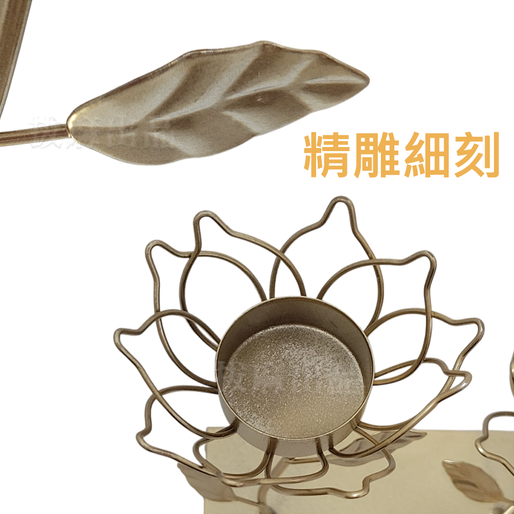 [現貨][台灣出貨]燭台 鐵製燭台 金屬燭台 裝飾品 浪漫燭台 復古燭台 歐式燭台 造型 擺飾 裝飾 禮品 禮物-細節圖5
