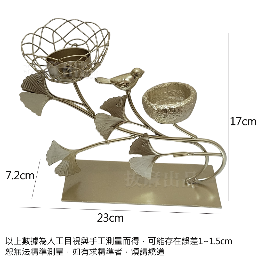 [現貨][台灣出貨]燭台 金屬燭台 鐵製燭台 裝飾品 浪漫燭台 復古燭台 歐式燭台 造型擺飾 裝飾 禮品 禮物 聖誕節-規格圖11
