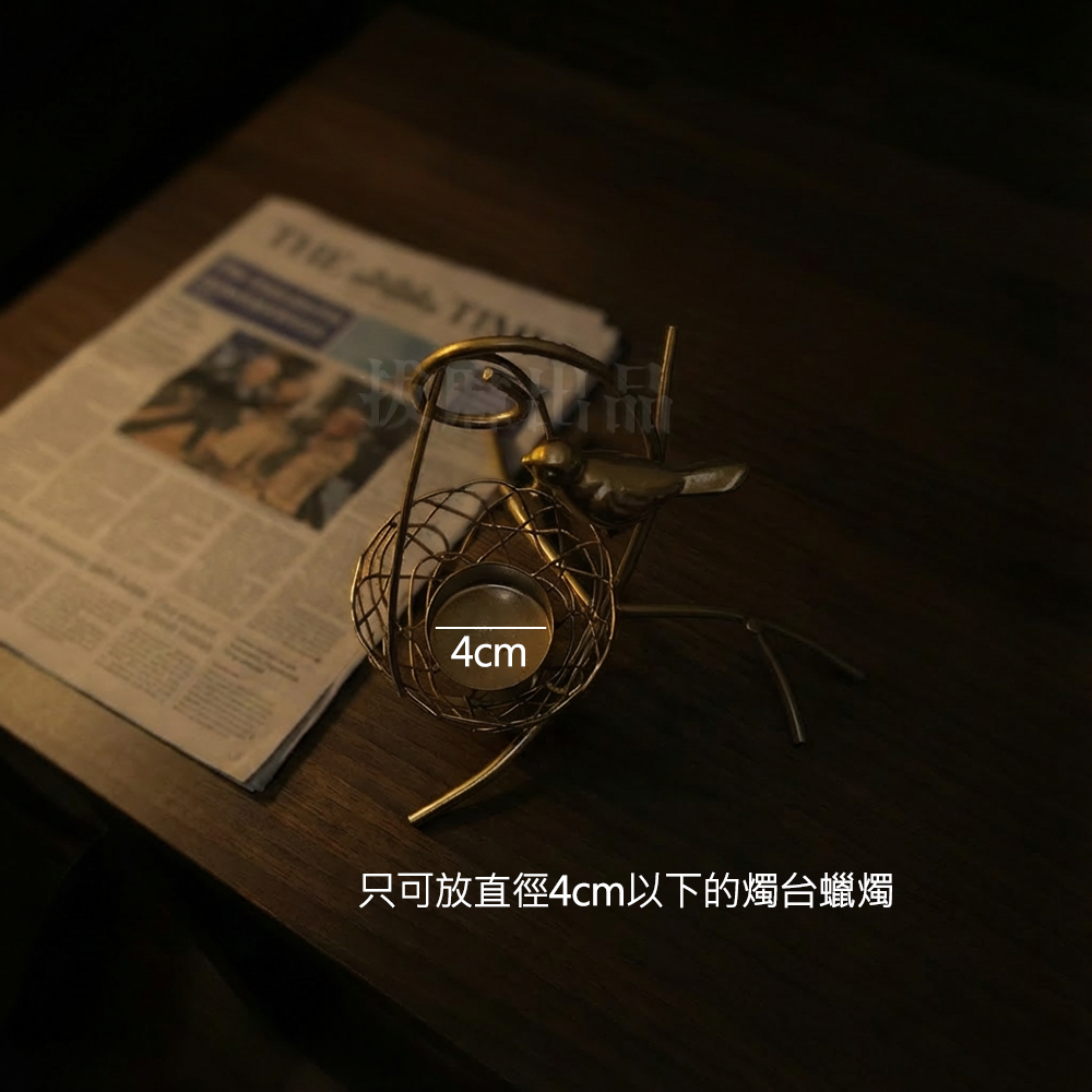 [現貨][台灣出貨]燭台 復古燭台 歐式燭台 造型擺飾 金屬燭台 鐵製燭台 裝飾品 浪漫燭台 裝飾 禮品 禮物 聖誕節-細節圖8