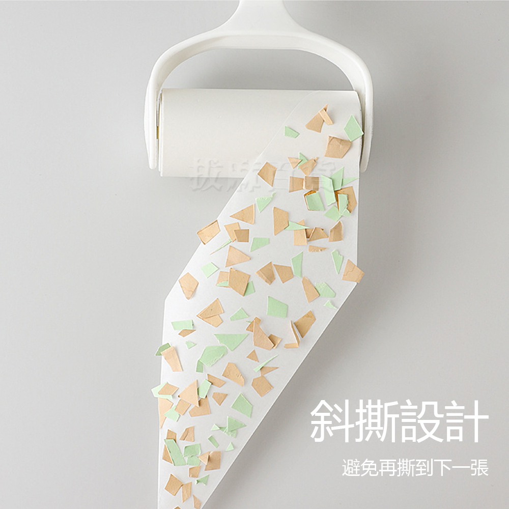 [現貨][台灣出貨]黏毛滾輪 黏毛器 黏毛髮滾輪 滾筒式 黏塵紙 除塵紙 黏塵 除塵 除毛 黏毛 滾輪 膠黏拖-細節圖3