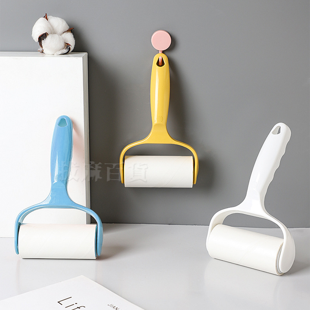 [現貨][台灣出貨]黏毛滾輪 黏毛器 黏毛髮滾輪 滾筒式 黏塵紙 除塵紙 黏塵 除塵 除毛 黏毛 滾輪 膠黏拖-細節圖8