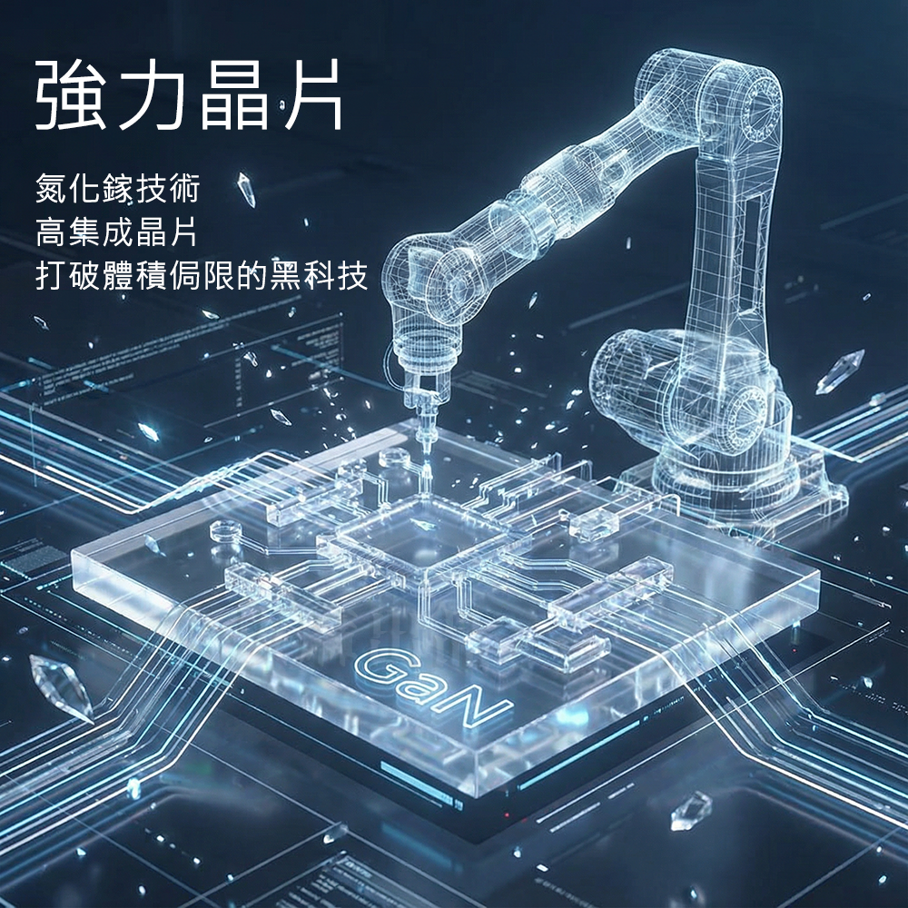[現貨][台灣出貨]充電頭 快充頭 三孔 折疊 65W PD QC GaN 氮化鎵 手機插頭 快充 閃充 適用三星小米-細節圖3