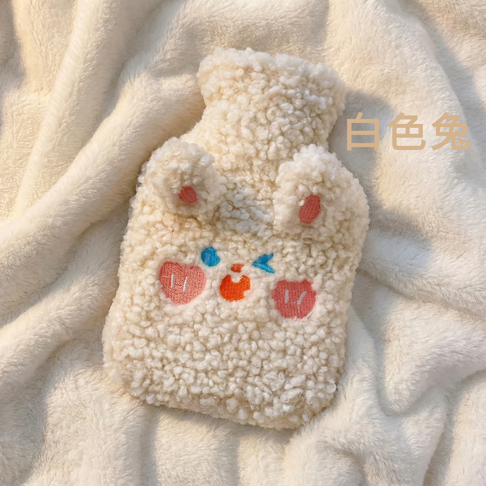 [現貨][台灣出貨]熱水袋 暖手袋 暖水袋 保暖袋 暖宮 暖手 保暖 熱敷 暖腰 少女心 絨毛 交換禮物 禮品 贈品-細節圖7