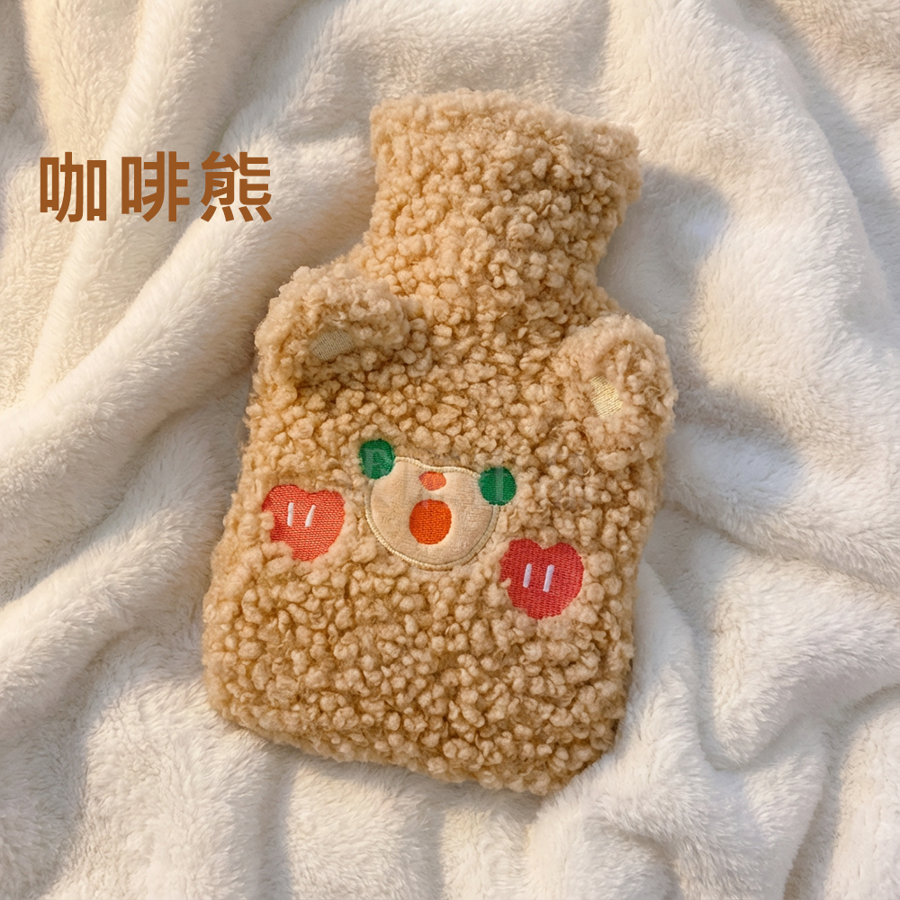 [現貨][台灣出貨]熱水袋 暖手袋 暖水袋 保暖袋 暖宮 暖手 保暖 熱敷 暖腰 少女心 絨毛 交換禮物 禮品 贈品-細節圖8
