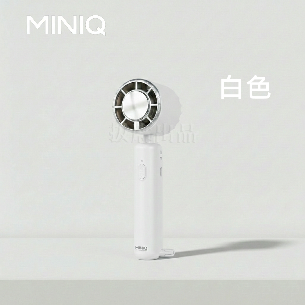 [非現貨][台灣出貨]風扇 手持 製冷風扇 台灣製 可掛繩 站立 摺疊 三段風速 內建鋰電池 2000mAh MINIQ-細節圖10