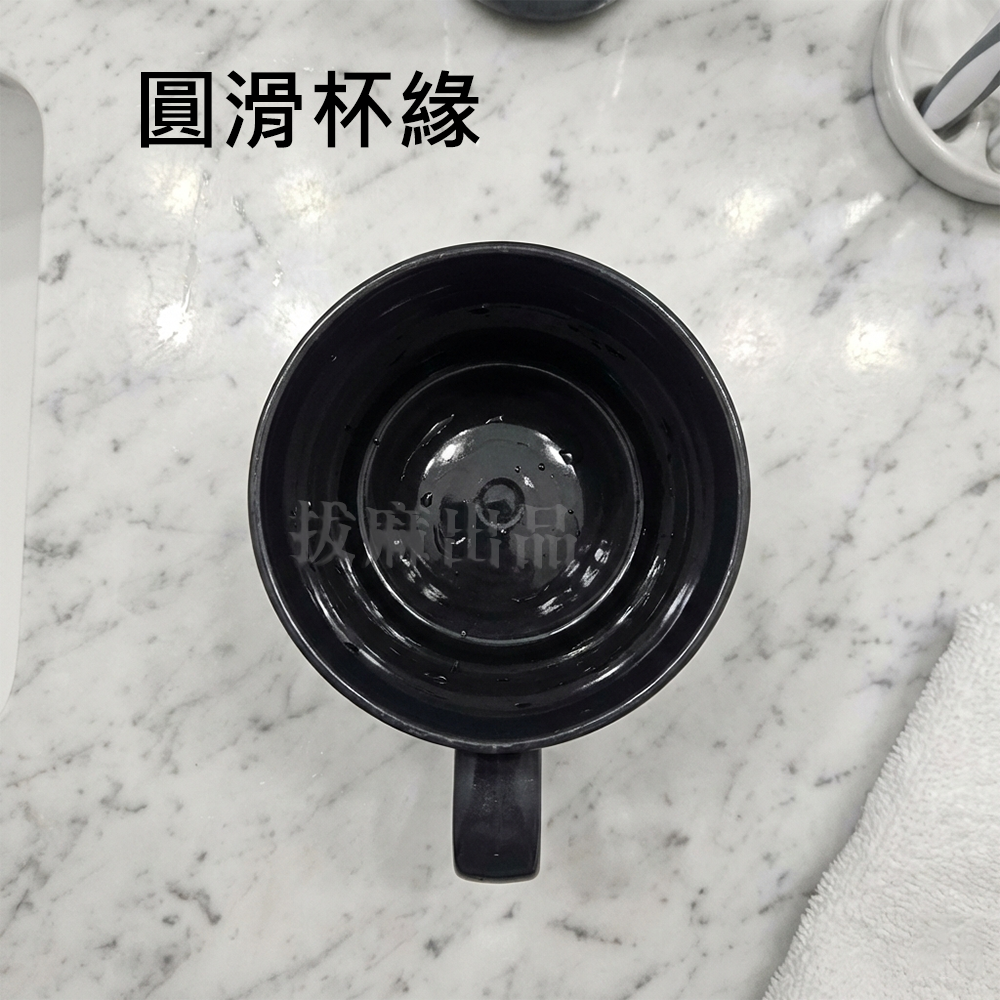 [現貨][台灣出貨]漱口杯 牙刷杯 塑膠杯 水杯 簡約 1314 珍愛 刷牙杯 牙缸 滑順手柄-細節圖2
